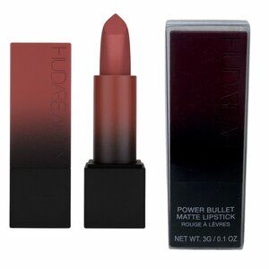 HUDABEAUTY Power Bullet Matte Lipstick Third Date Full Sz 3g Rare Authentic NIB